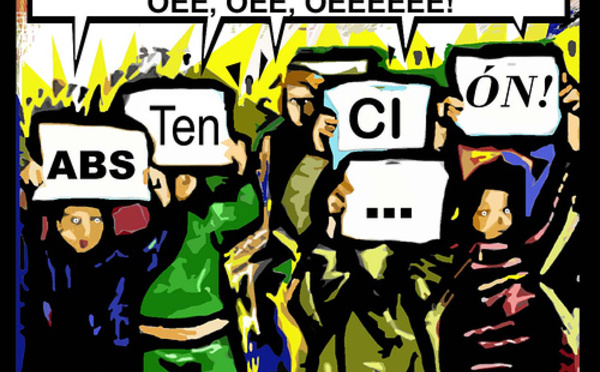 Con gran dolor de mi alma, dejo de recomendar votar en blanco