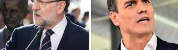 Rajoy y Pedro Sánchez deberían irse