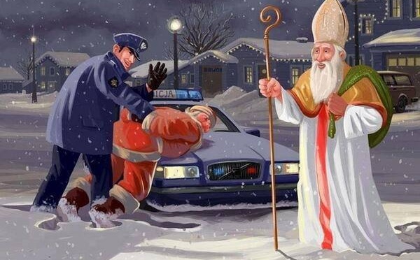 Santa Claus ha sido arrestado