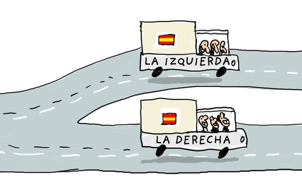 La tramposa división entre derecha e izquierda agoniza