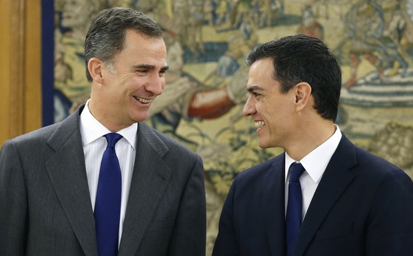 Un presidente corrupto y un Rey acojonado