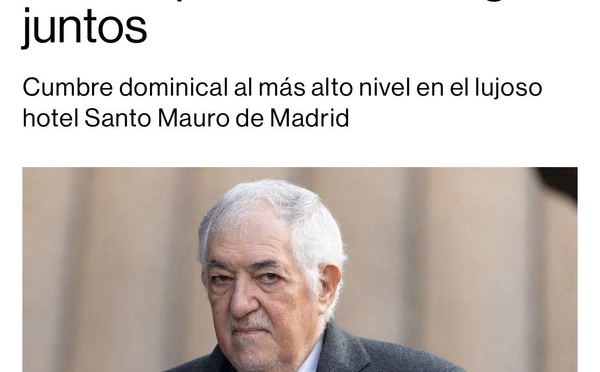 Cumbre inquietante de los tipos más peligrosos del sanchismo