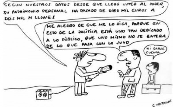 La insolidaria 'casta' política española en tiempos de crisis