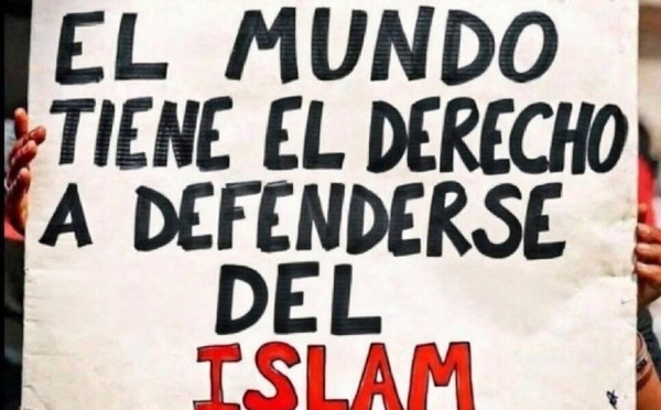 Occidente tiene derecho a defenderse del Islam, religión incompatible con la libertad