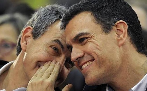 Pedro Sánchez y Zapatero, dos tóxicos peligrosos