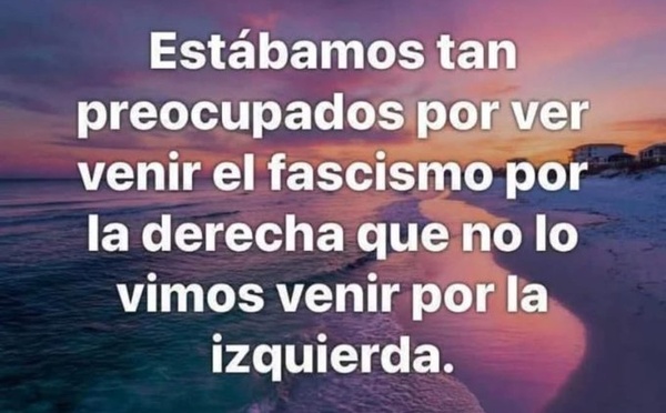 La izquierda española es más fascista que VOX